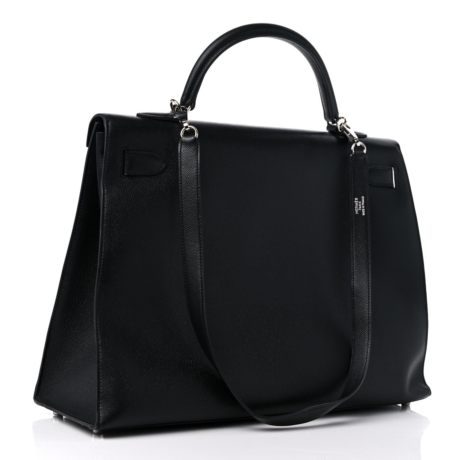 Hermes Epsom Kelly Sellier 40 Black 3 of 16