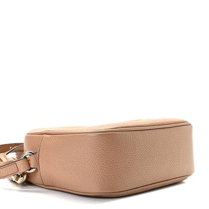 Gucci Pebbled Calfskin Small Soho Disco Bag Rose Beige 4 of 9