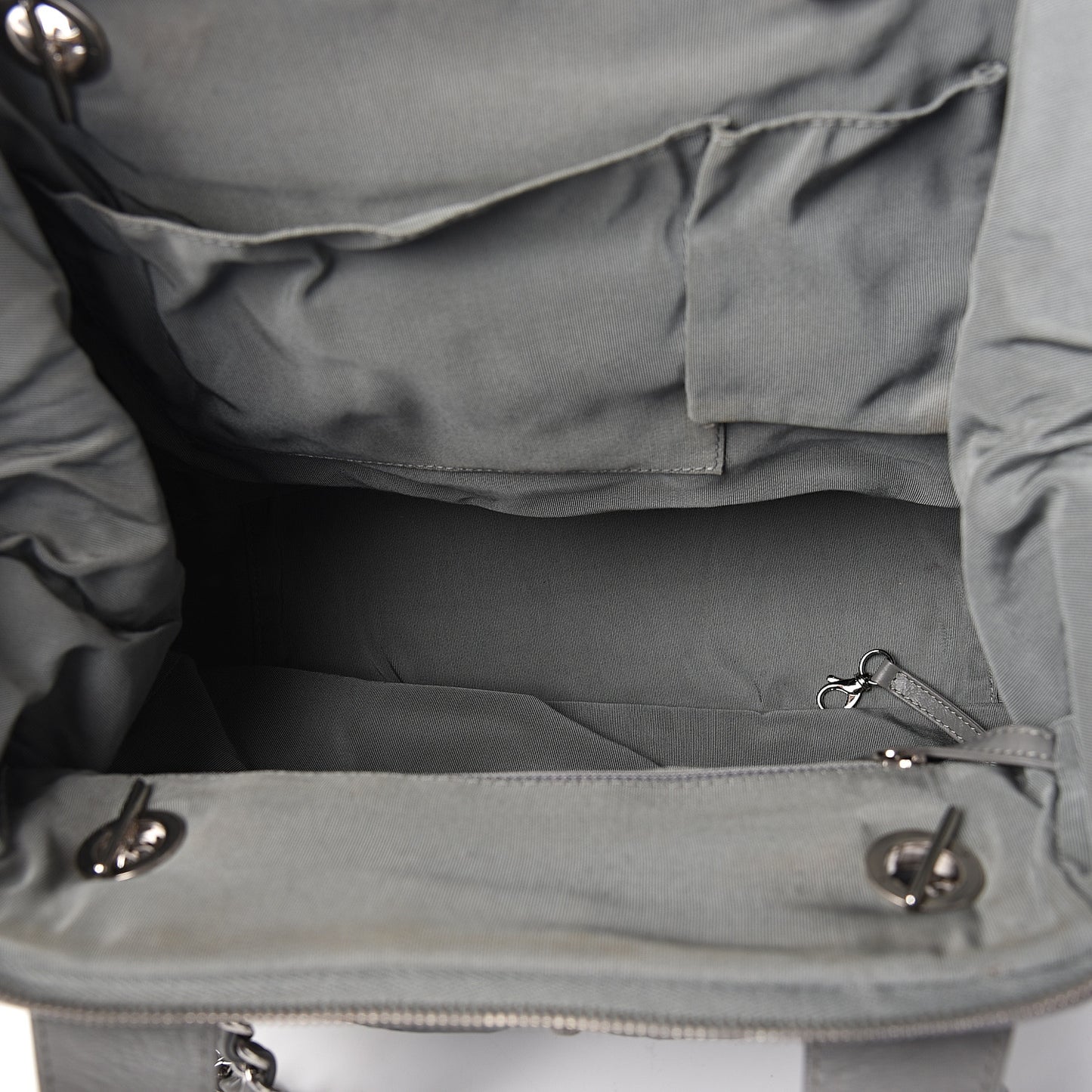 Calfskin Ultra Stitch Large Bowler Grey