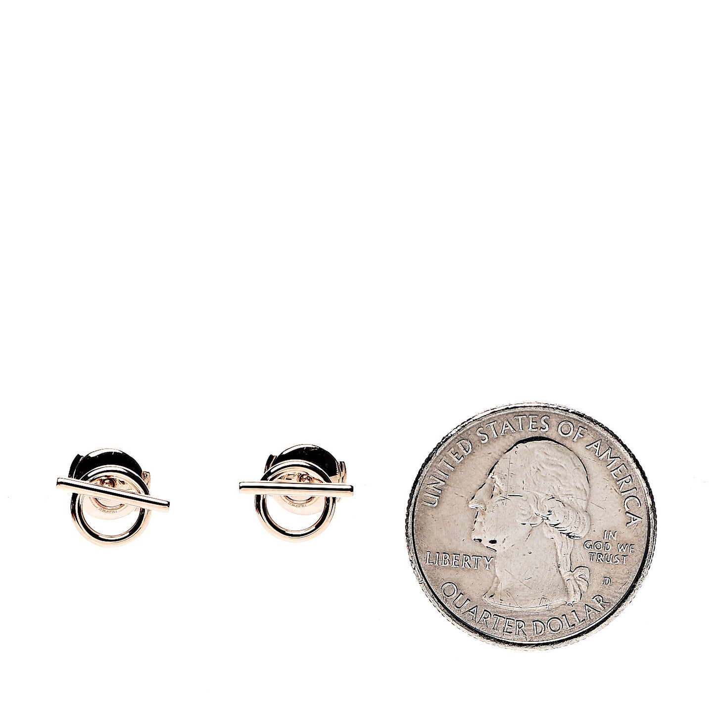 18K Rose Gold PM Echappee Earrings