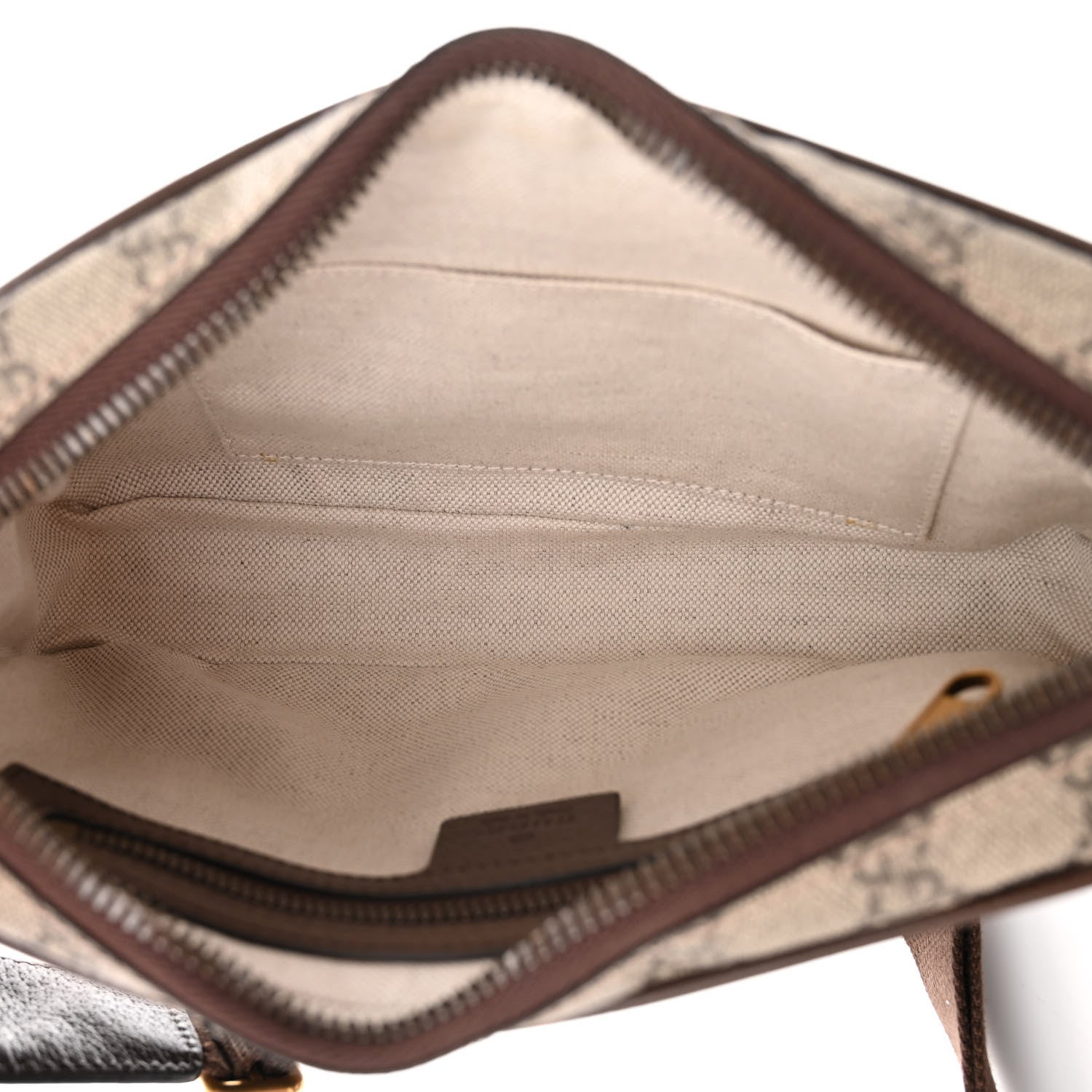 Gucci Soft GG Supreme Monogram Medium Ophidia Belt Bag Dark Brown 5 of 11