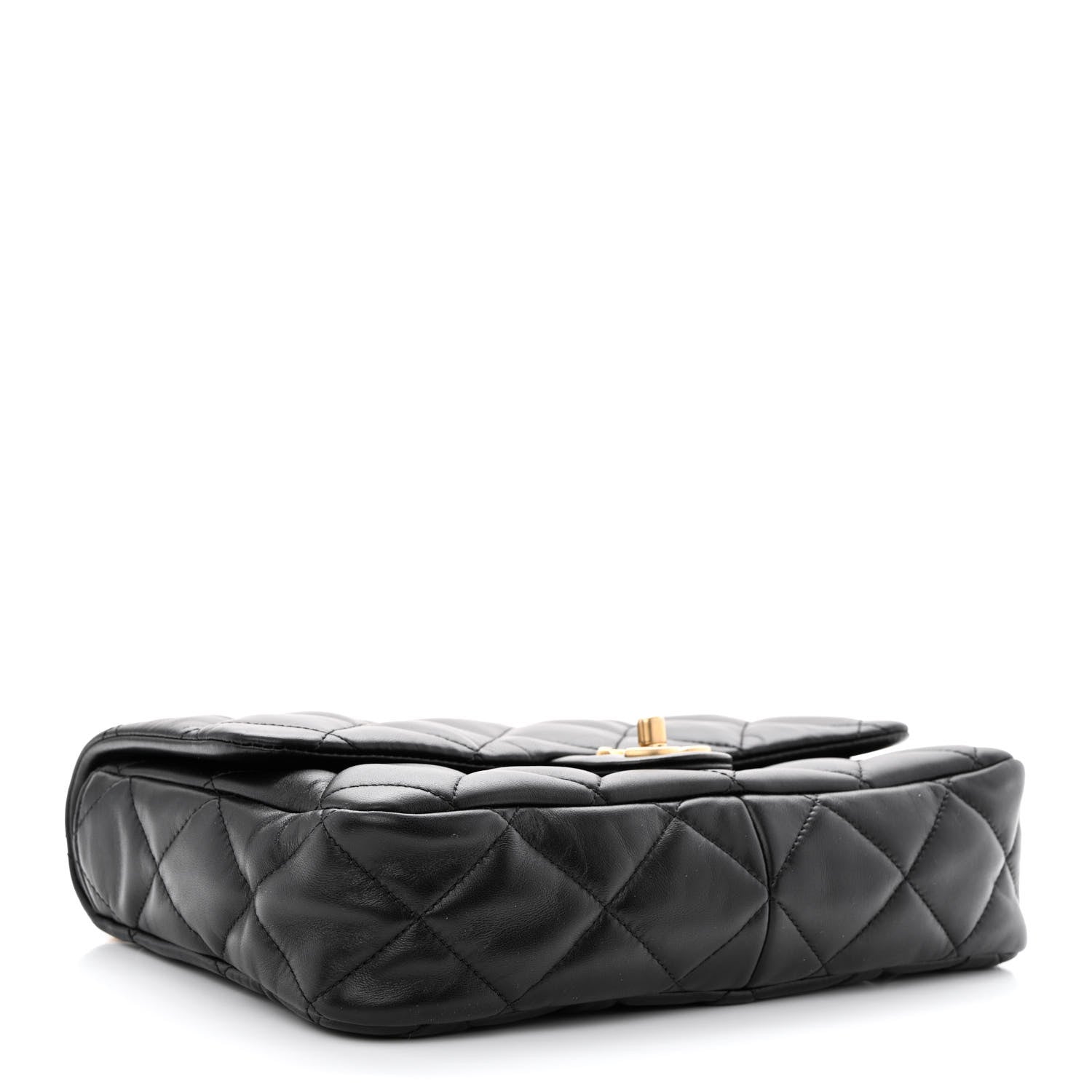 Chanel Lambskin Quilted Large CC Funky Town Flap Black 4 of 11