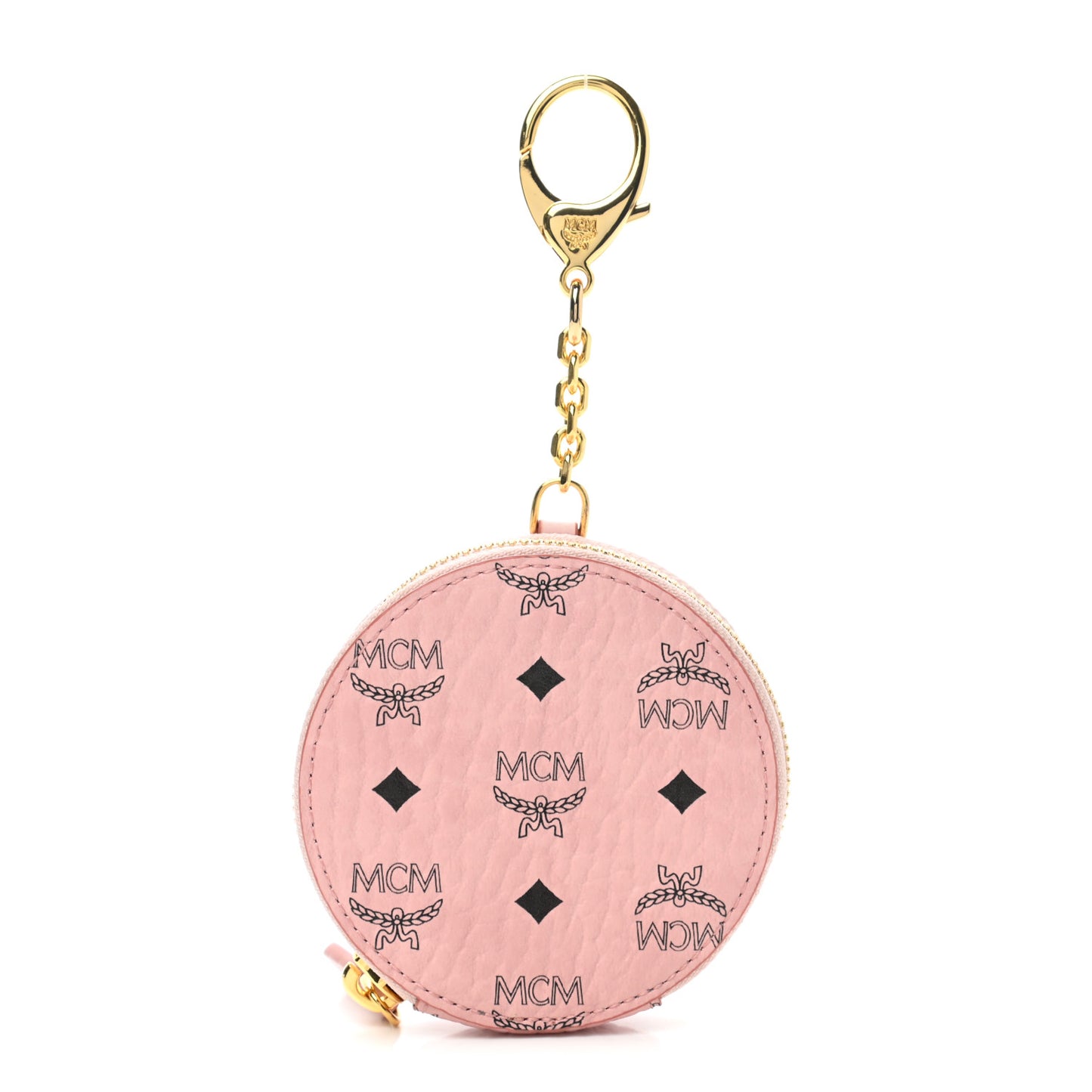 Visetos Round Coin Pouch Pink