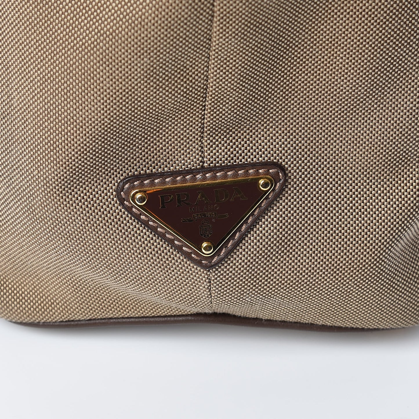Jacquard Logo Tote Corda Bruciato