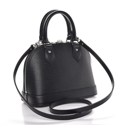 Louis Vuitton Epi Alma BB Black 3 of 7