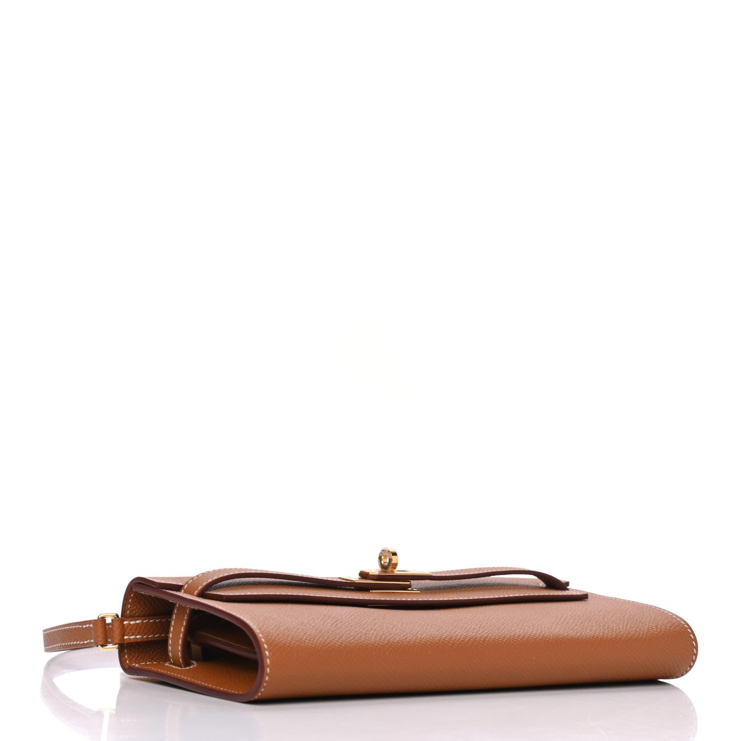 Hermes Epsom Kelly Wallet To Go Gold 3 of 4