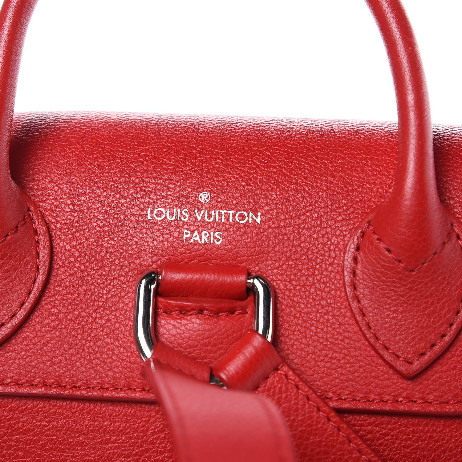 Louis Vuitton Soft Calfskin Lockme Backpack Rubis 13 of 17