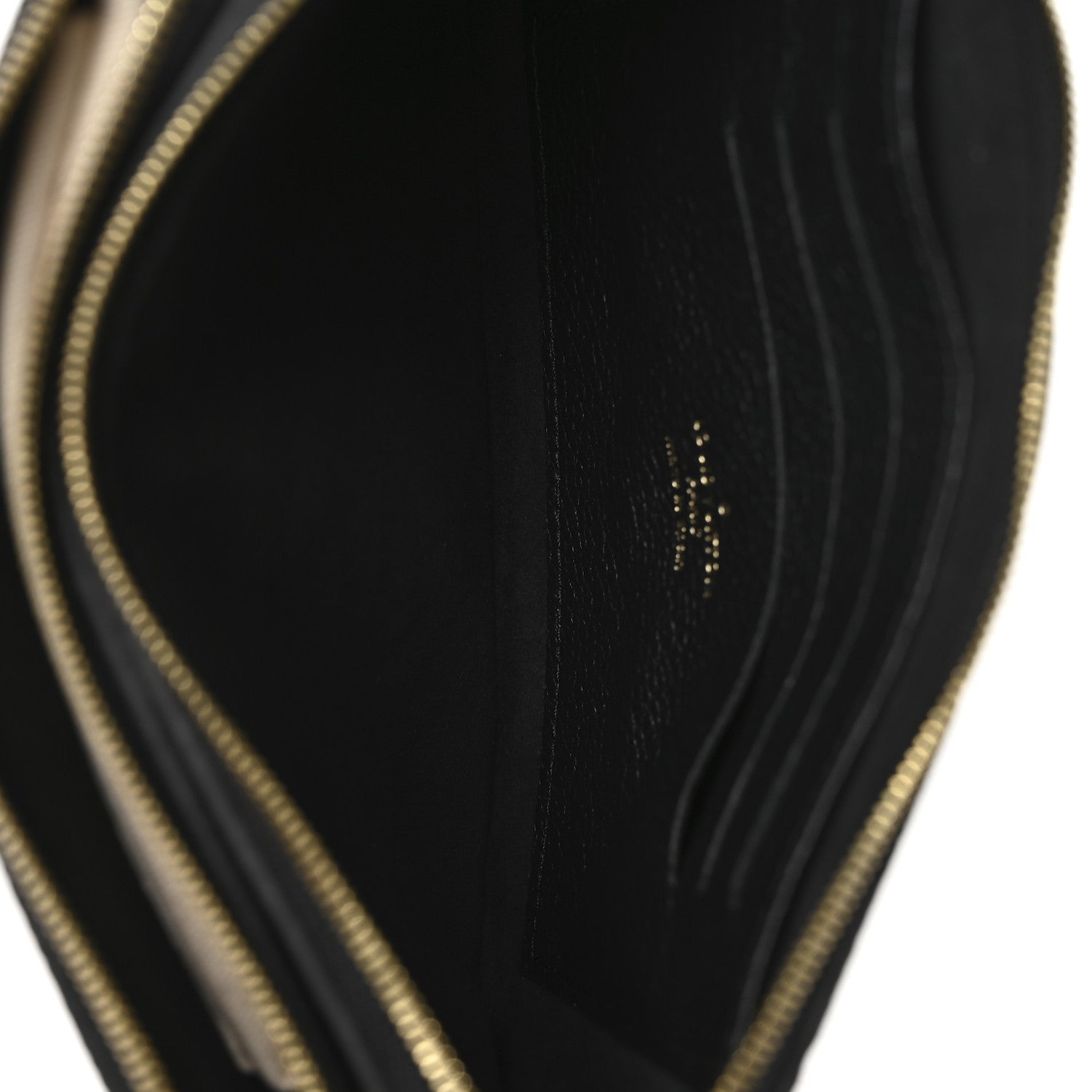 Louis Vuitton Empreinte Double Zip Pochette Black 5 of 9