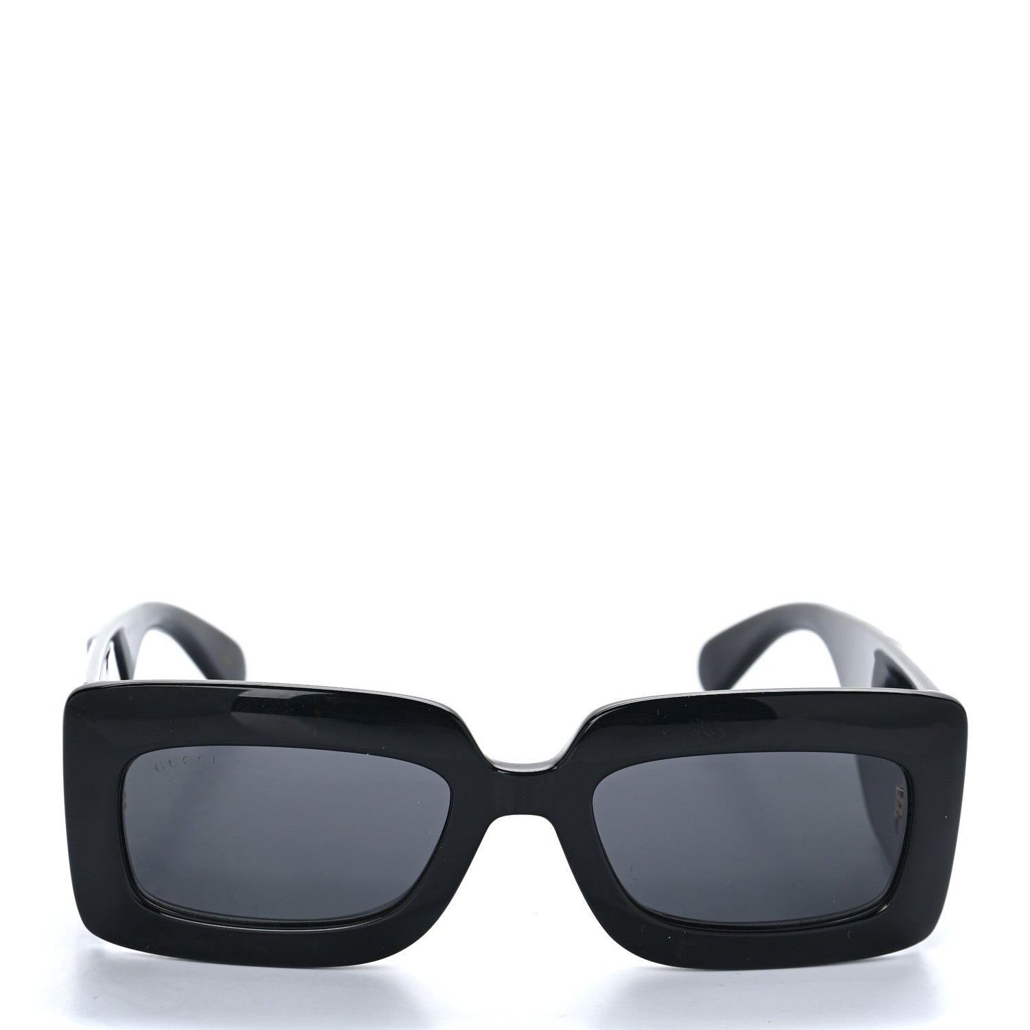 Gucci Acetate Rectangular Sunglasses GG0811S Black 2 of 8