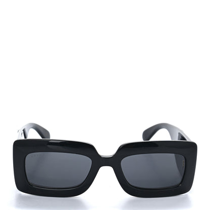 Gucci Acetate Rectangular Sunglasses GG0811S Black 2 of 8