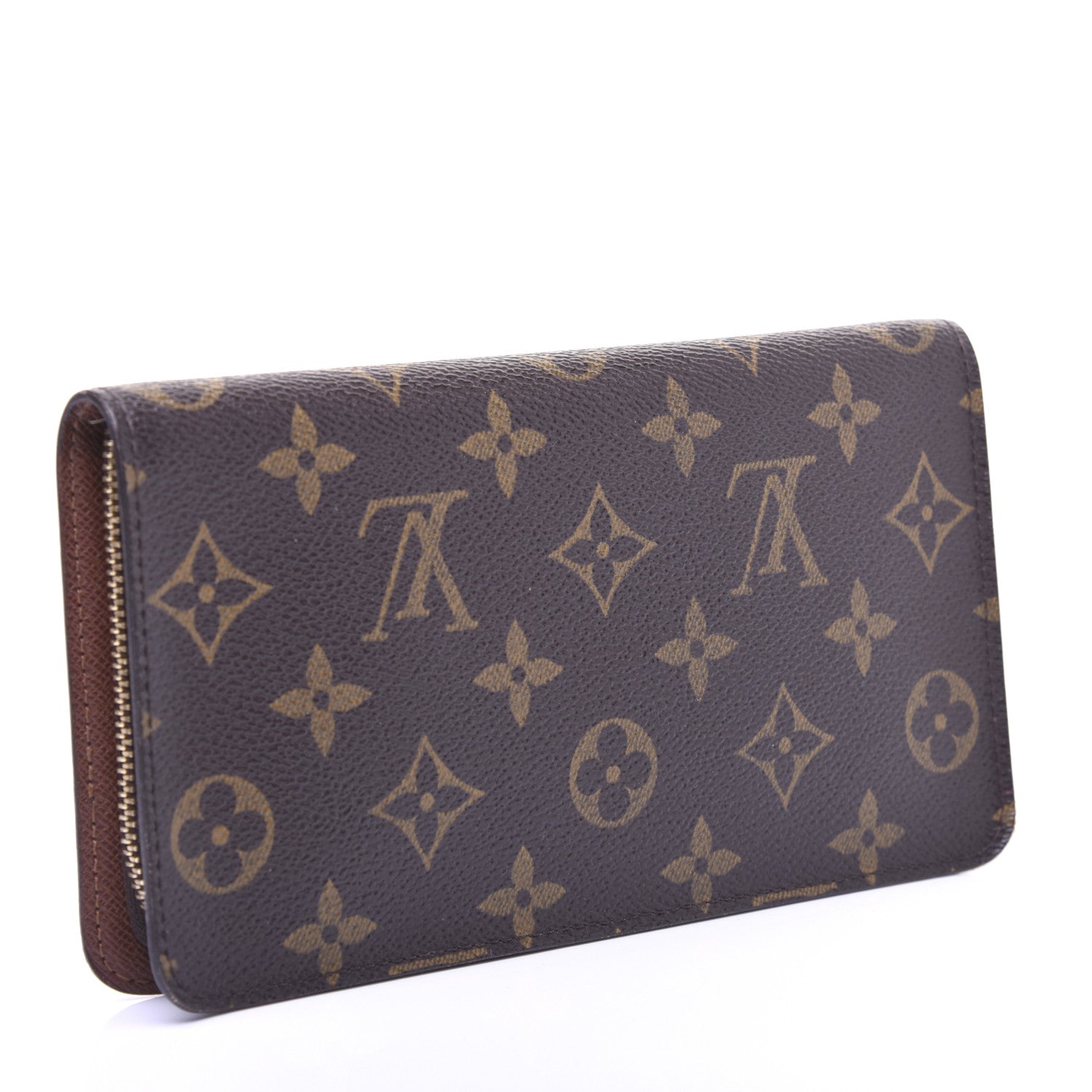 Louis Vuitton Monogram Porte-Monnaie Zippy Wallet 3 of 11