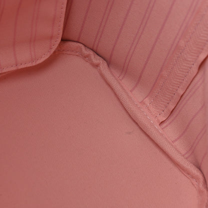 Louis Vuitton Damier Azur Braided Neverfull MM Pink 11 of 11