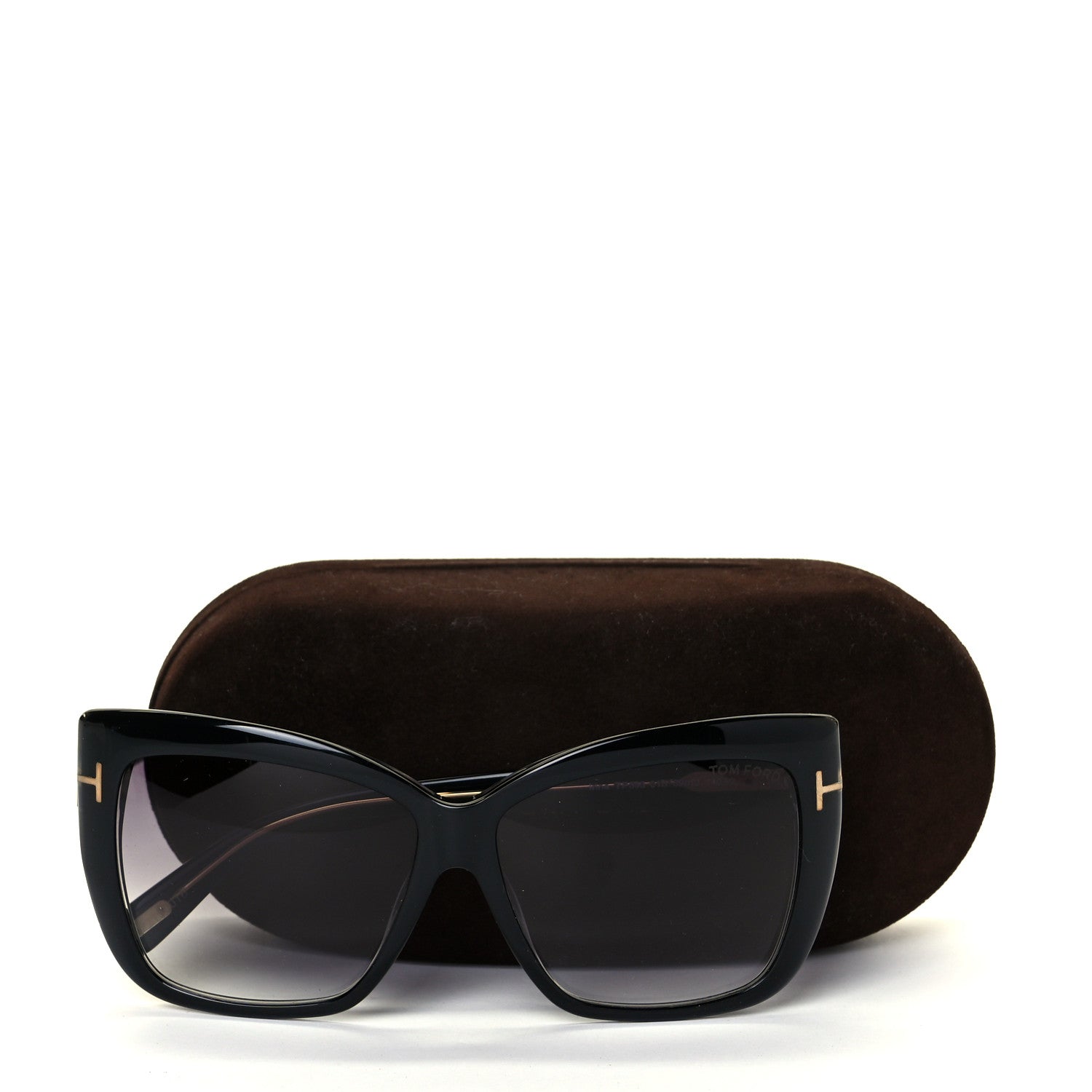 Tom Ford Irina Sunglasses TF390 Black 7 of 7