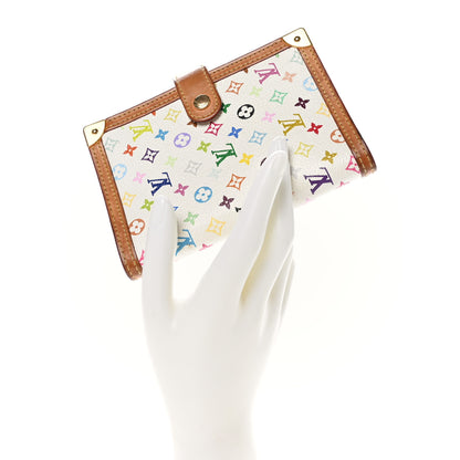Louis Vuitton Monogram Multicolor Small Ring Agenda Cover White 2 of 8