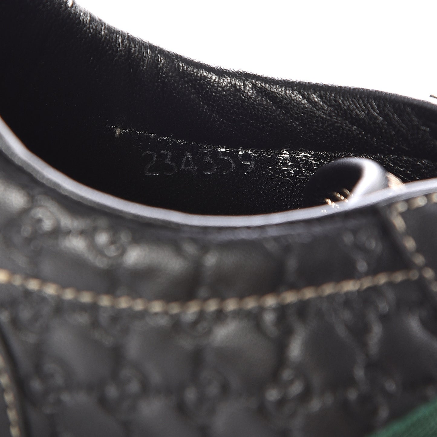 Microguccissima Web Sneakers 40 Black