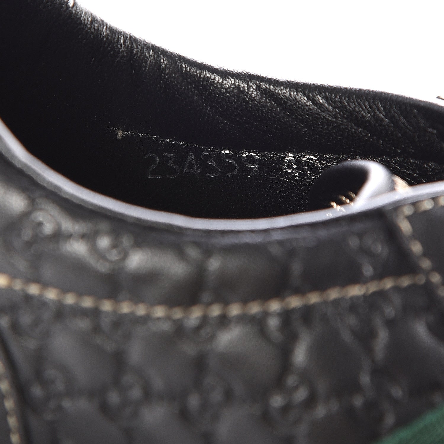Gucci Microguccissima Web Sneakers 40 Black 8 of 13