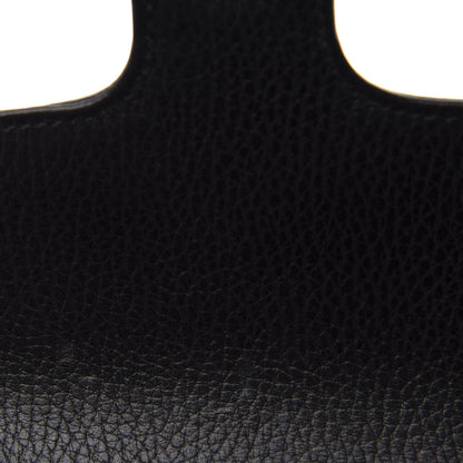 Gucci Dollar Calfskin Small Interlocking G Shoulder Bag Black 11 of 12