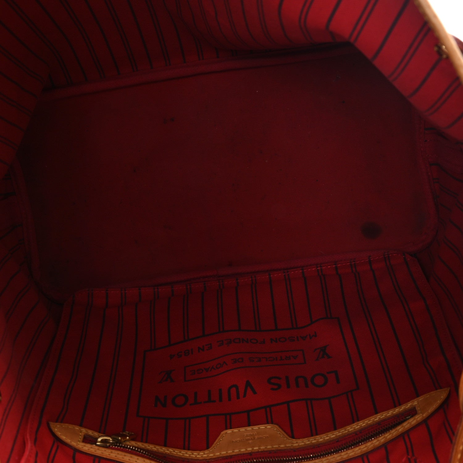 Louis Vuitton Monogram Neo Neverfull MM Cherry 6 of 11