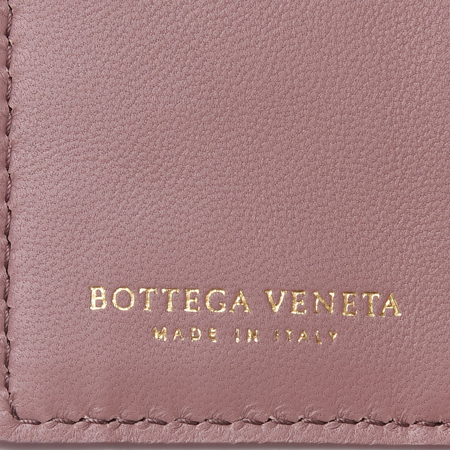Nappa Intrecciato French Wallet Deco Rose