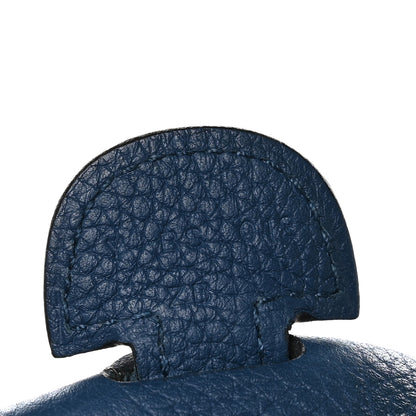 Hermes Taurillon Clemence Evelyne III PM Deep Blue 6 of 11