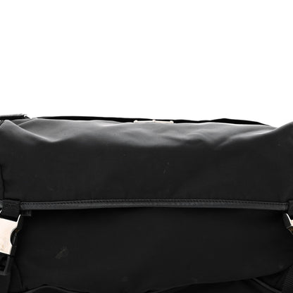 Prada Re-Nylon Saffiano Sling Bag Black 10 of 15