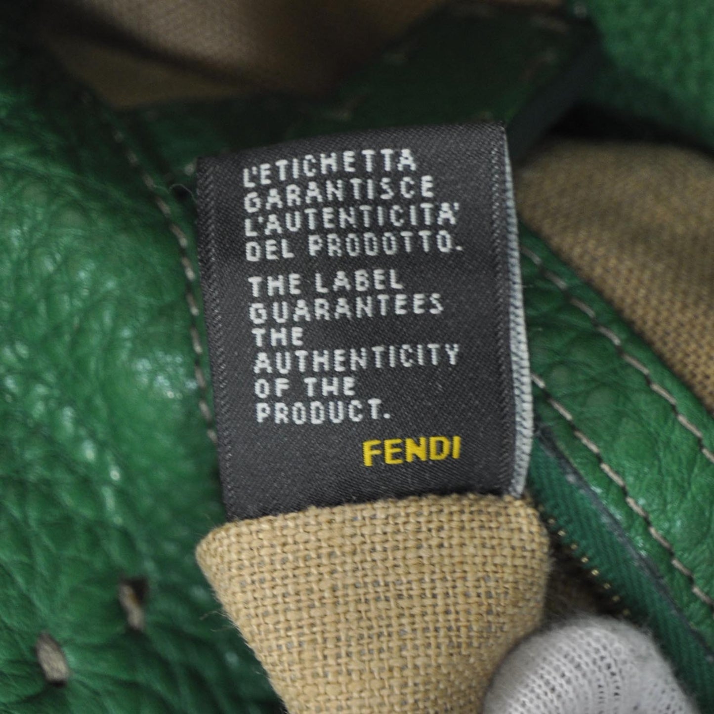 Calfskin Romano Selleria Shopping Tote Emerald Green