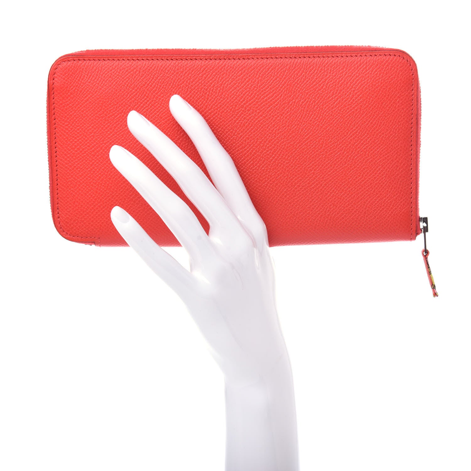 Hermes Epsom Silk'In Wallet Rose Jaipur 2 of 6