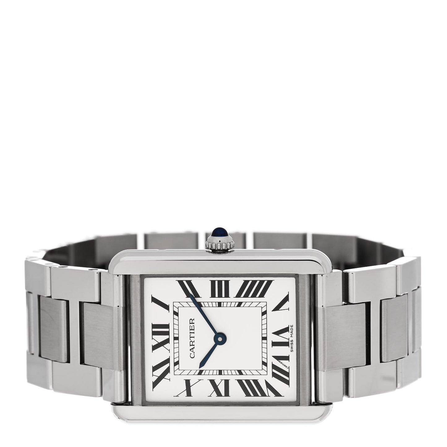 Stainless Steel 27mm Tank Solo Quartz Watch