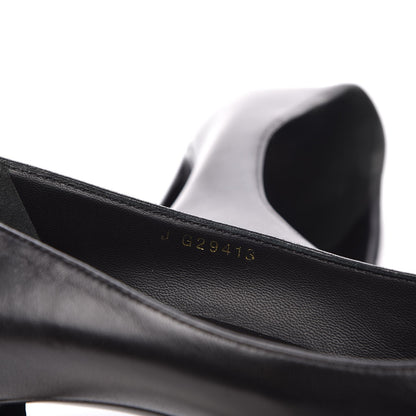 Chanel Lambskin Cap Toe CC Pumps 41 Black Beige 8 of 9