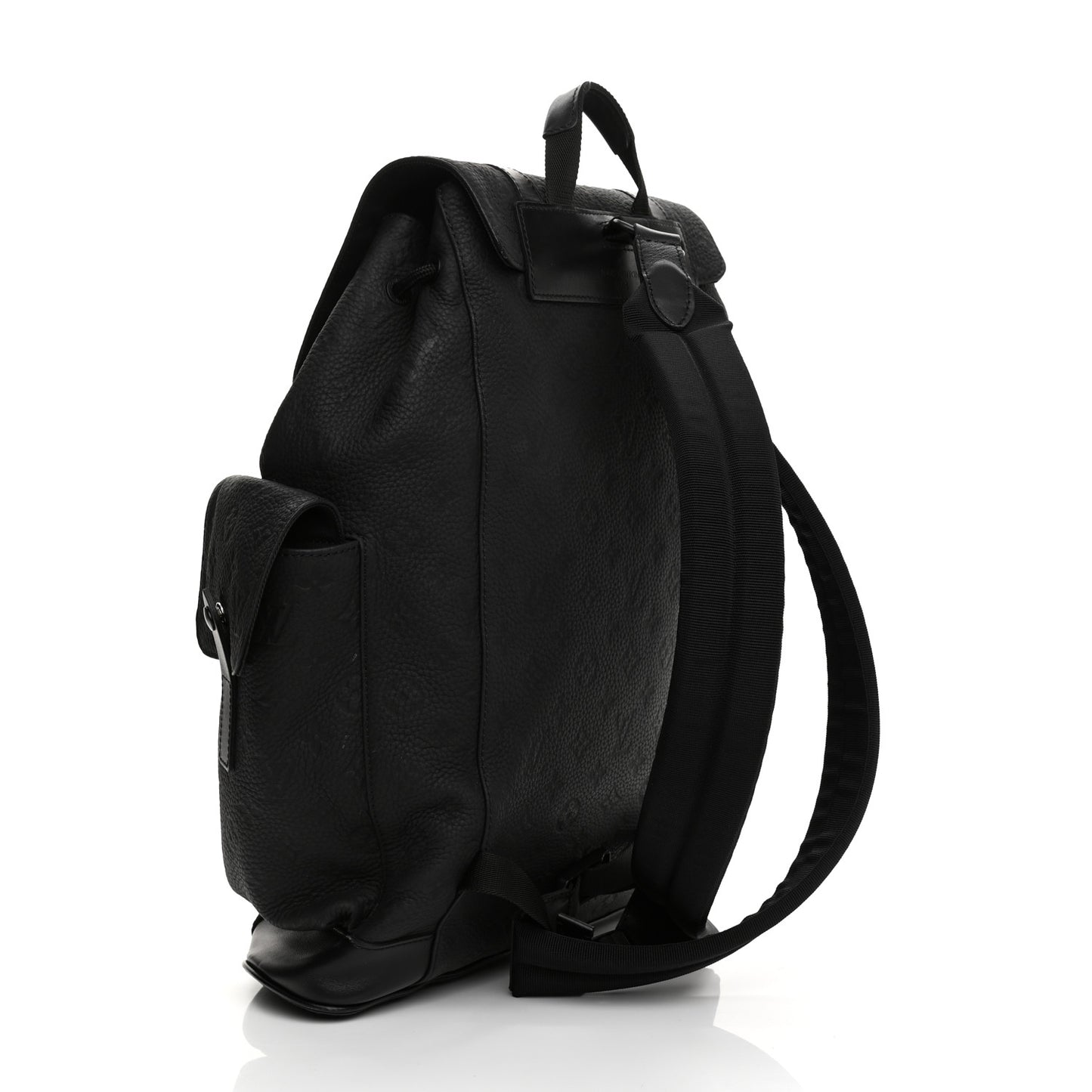 Taurillon Monogram Christopher MM Backpack Black