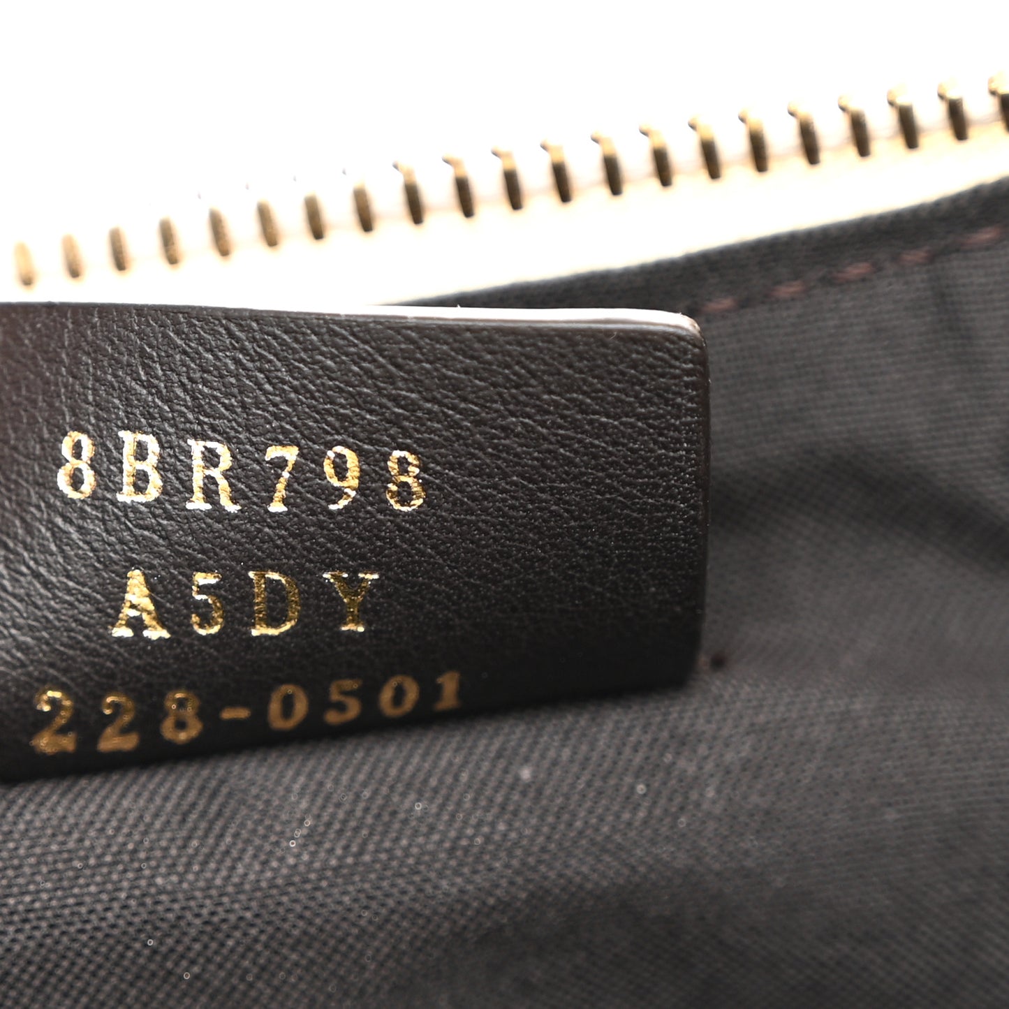 Vitello Grace Matte Small Fendigraphy Hobo Bag White Ice