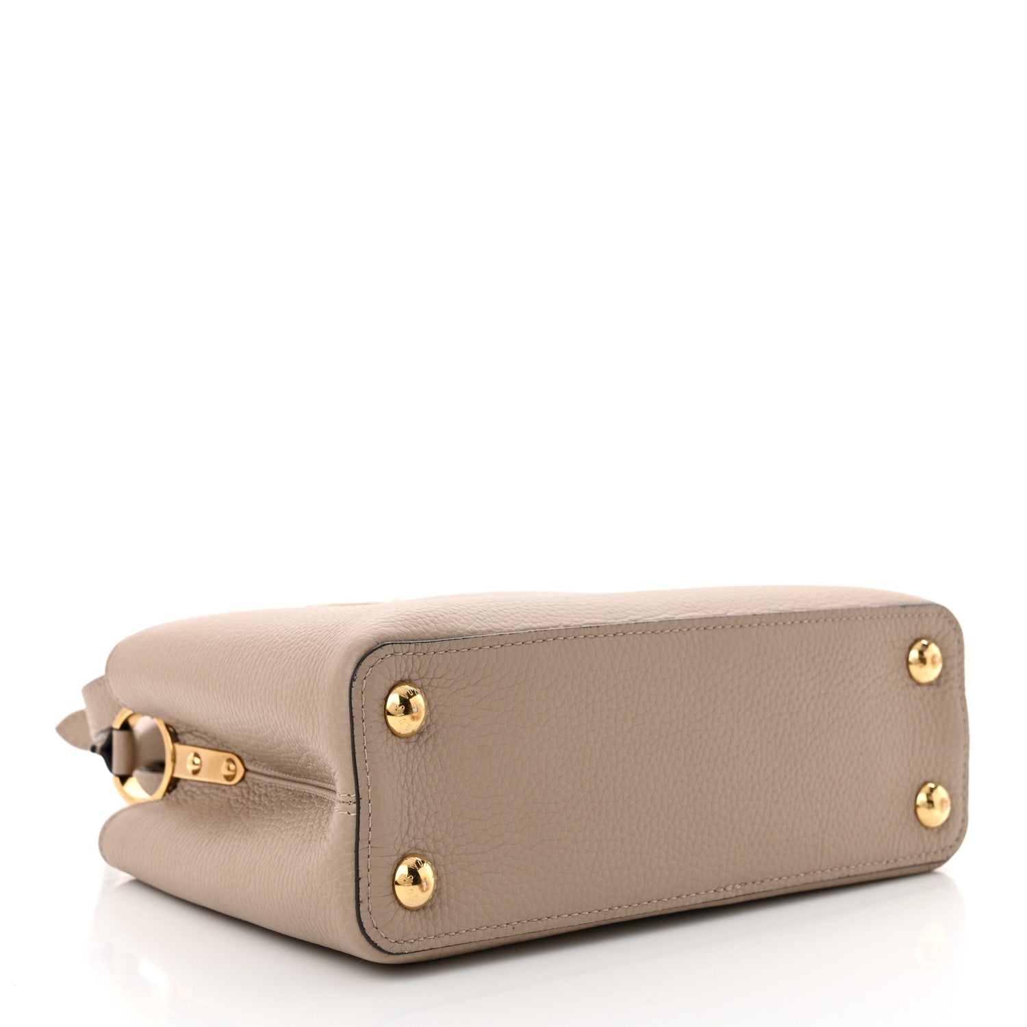 Louis Vuitton Taurillon Capucines BB Galet 4 of 10
