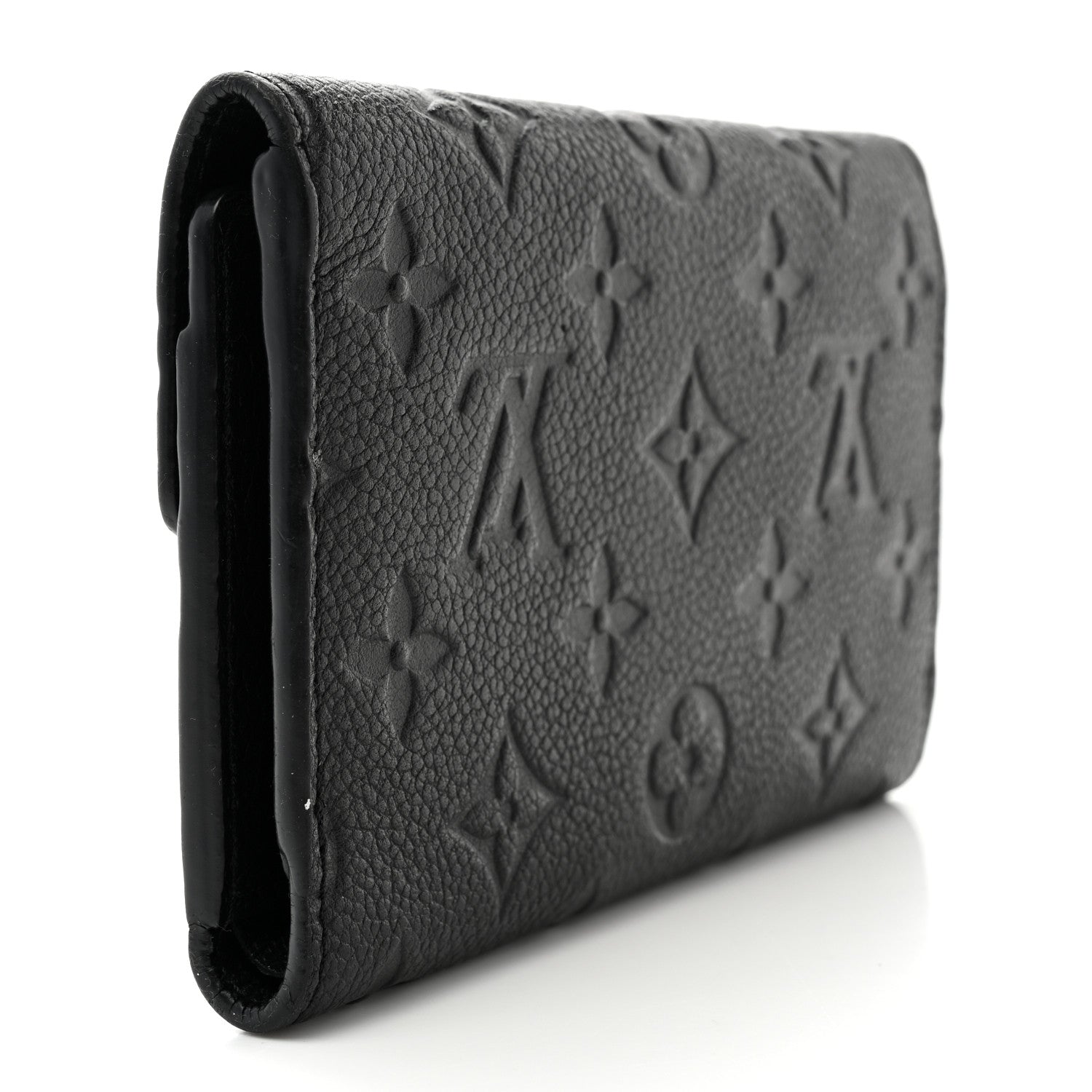 Louis Vuitton Empreinte Compact Curieuse Wallet Black 3 of 8