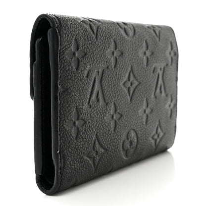 Louis Vuitton Empreinte Compact Curieuse Wallet Black 3 of 8