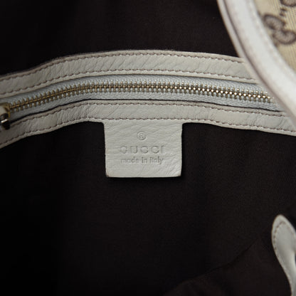 Gucci Monogram Large Wave Hobo Off White 8 of 9
