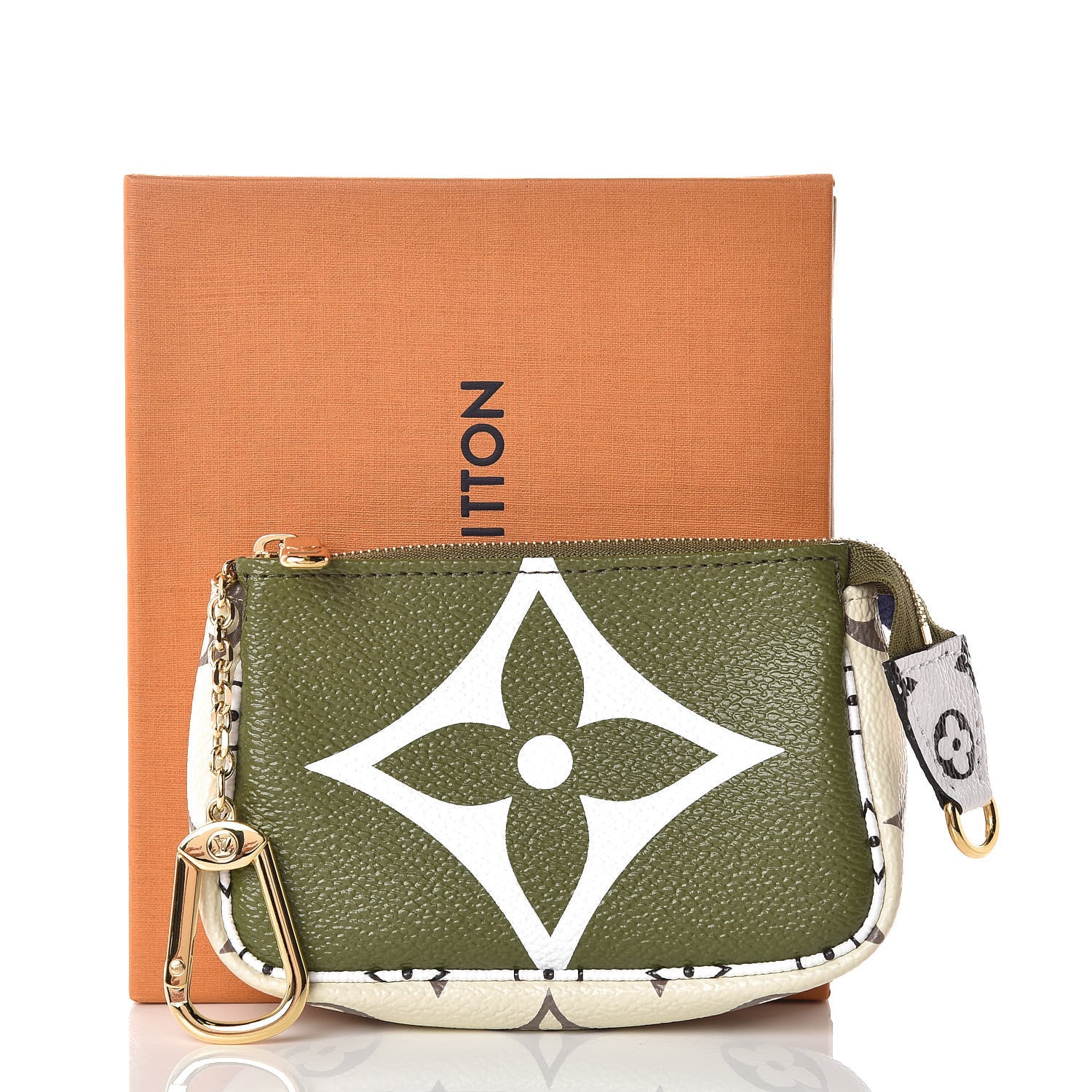 Louis Vuitton Monogram Giant Micro Pochette Accessories Kaki White 8 of 8