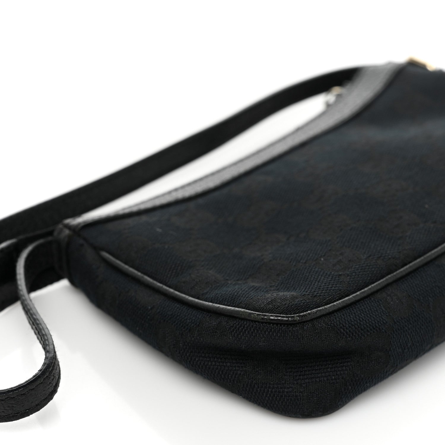 Gucci Monogram Small Pochette Black 8 of 12