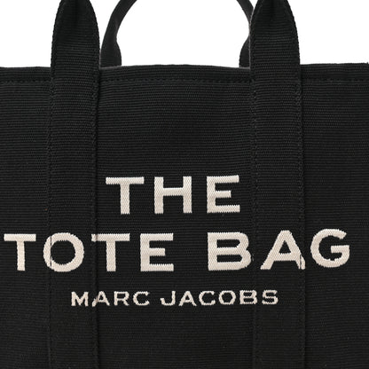 Marc Jacobs Jacquard Medium The Traveler Tote Bag Black 9 of 9