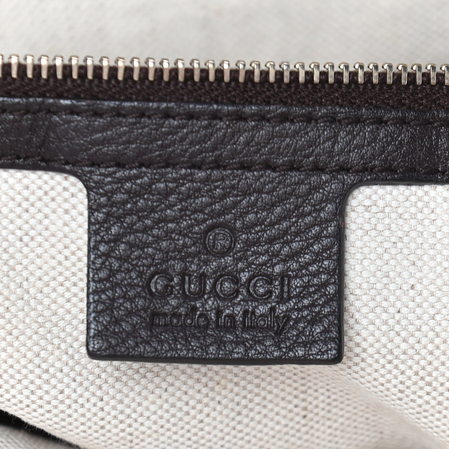 Gucci Guccissima Medium Bree Shoulder Bag Chocolate 6 of 9