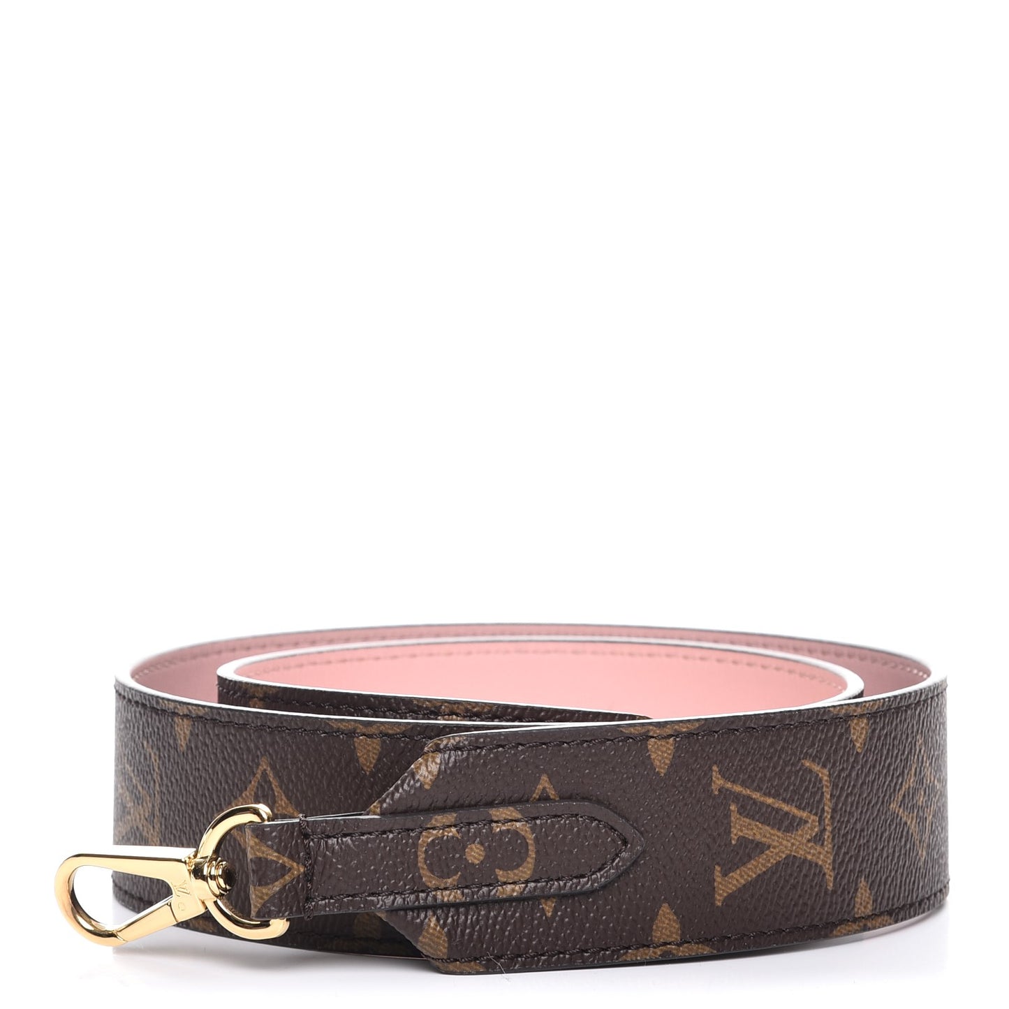 Monogram Bandouliere Shoulder Strap Rose Poudre