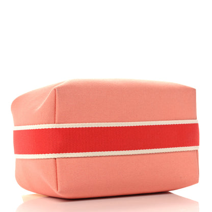 Hermes Canvas Small Bride-A-Brac Pouch Goyave 4 of 9