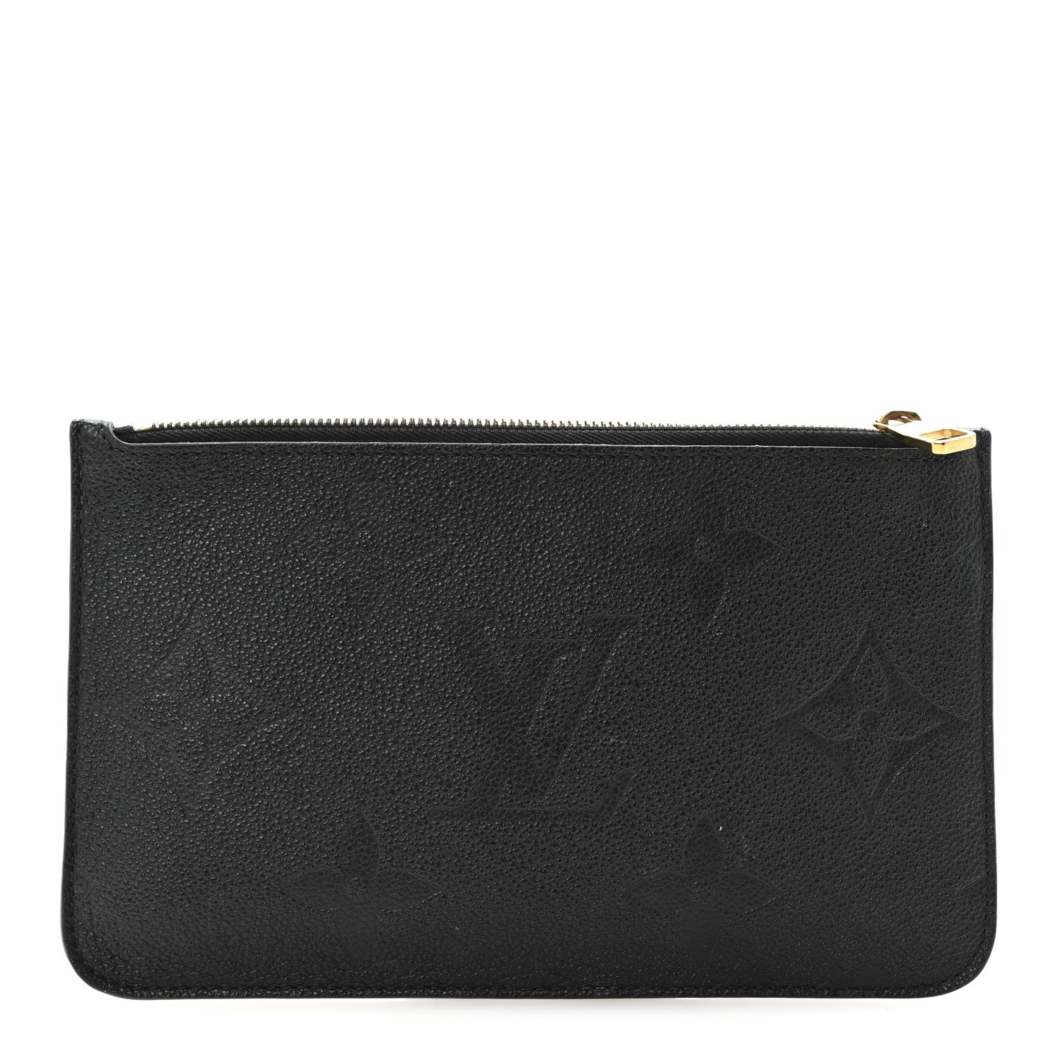 Louis Vuitton Empreinte Monogram Giant Neverfull MM Pochette Black 1 of 5