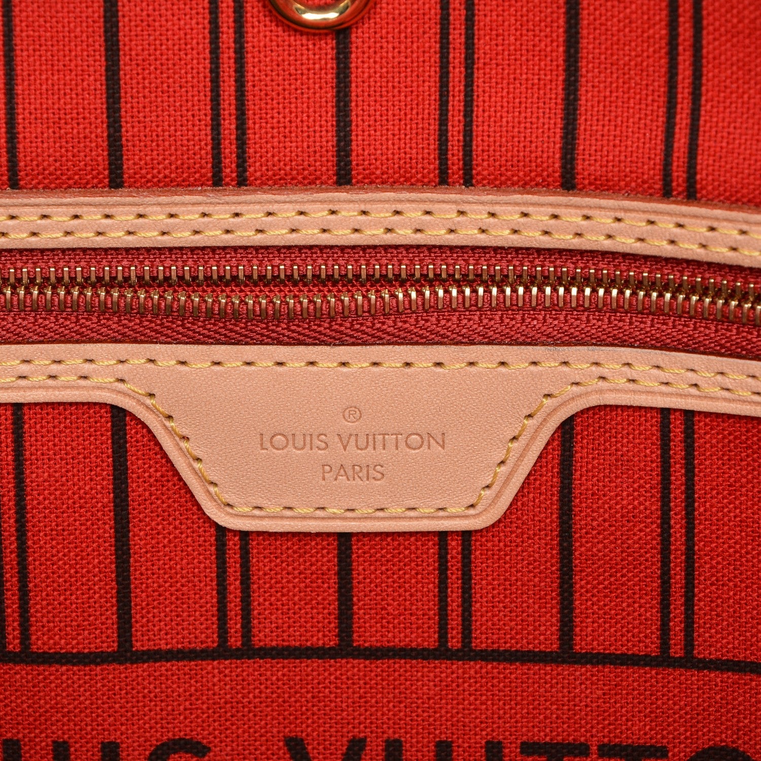 Louis Vuitton Monogram Neo Neverfull MM Cherry 7 of 8