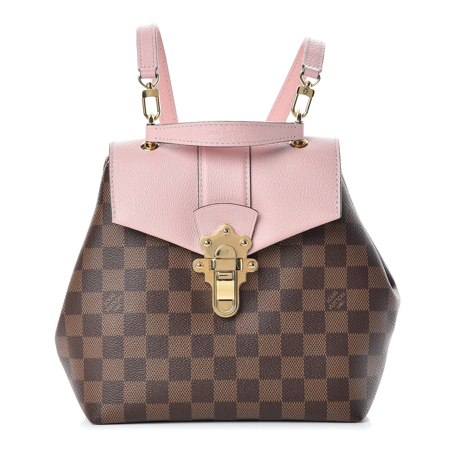 Damier Ebene Clapton Backpack Magnolia
