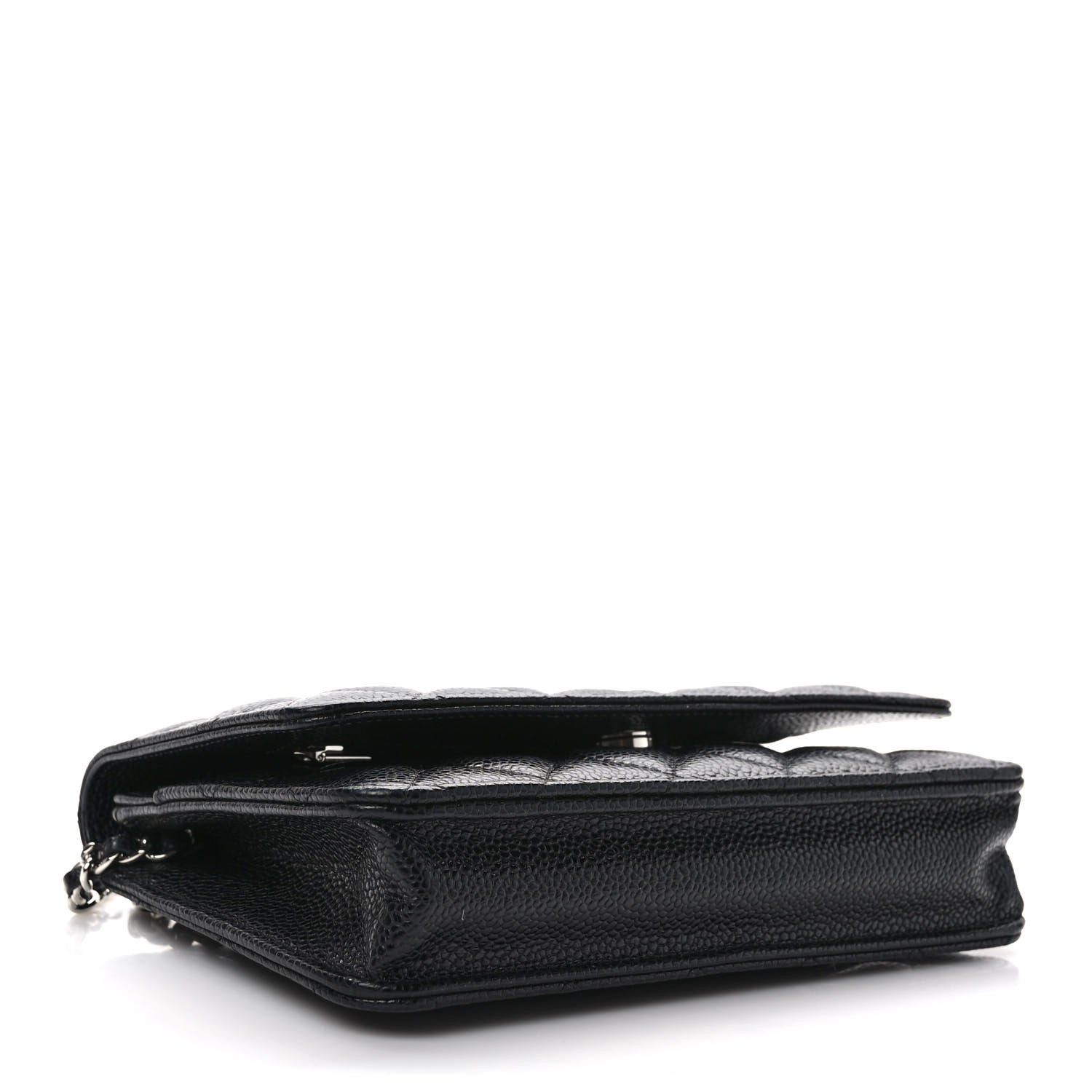 Chanel Caviar Quilted Wallet on Chain WOC Black 4 of 10