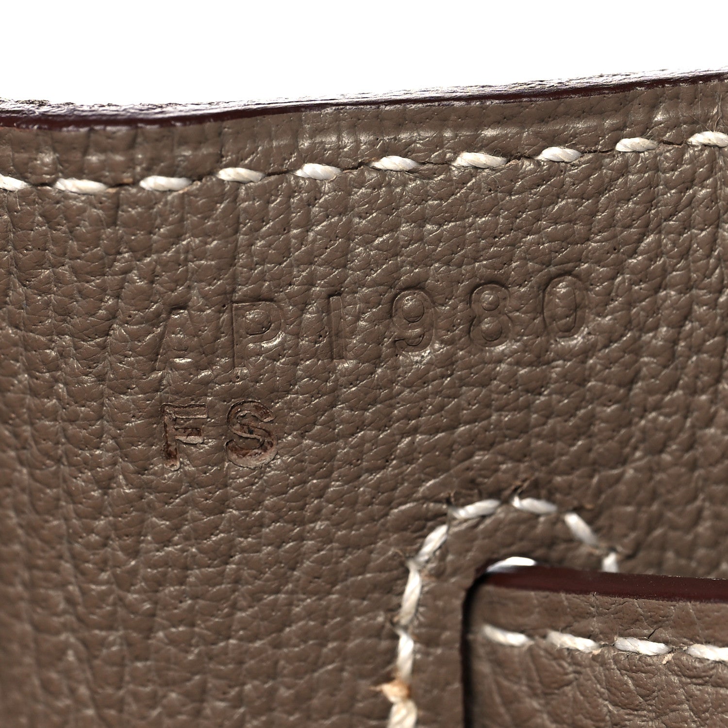 Hermes Togo Kelly Retourne 32 Etoupe 29 of 38