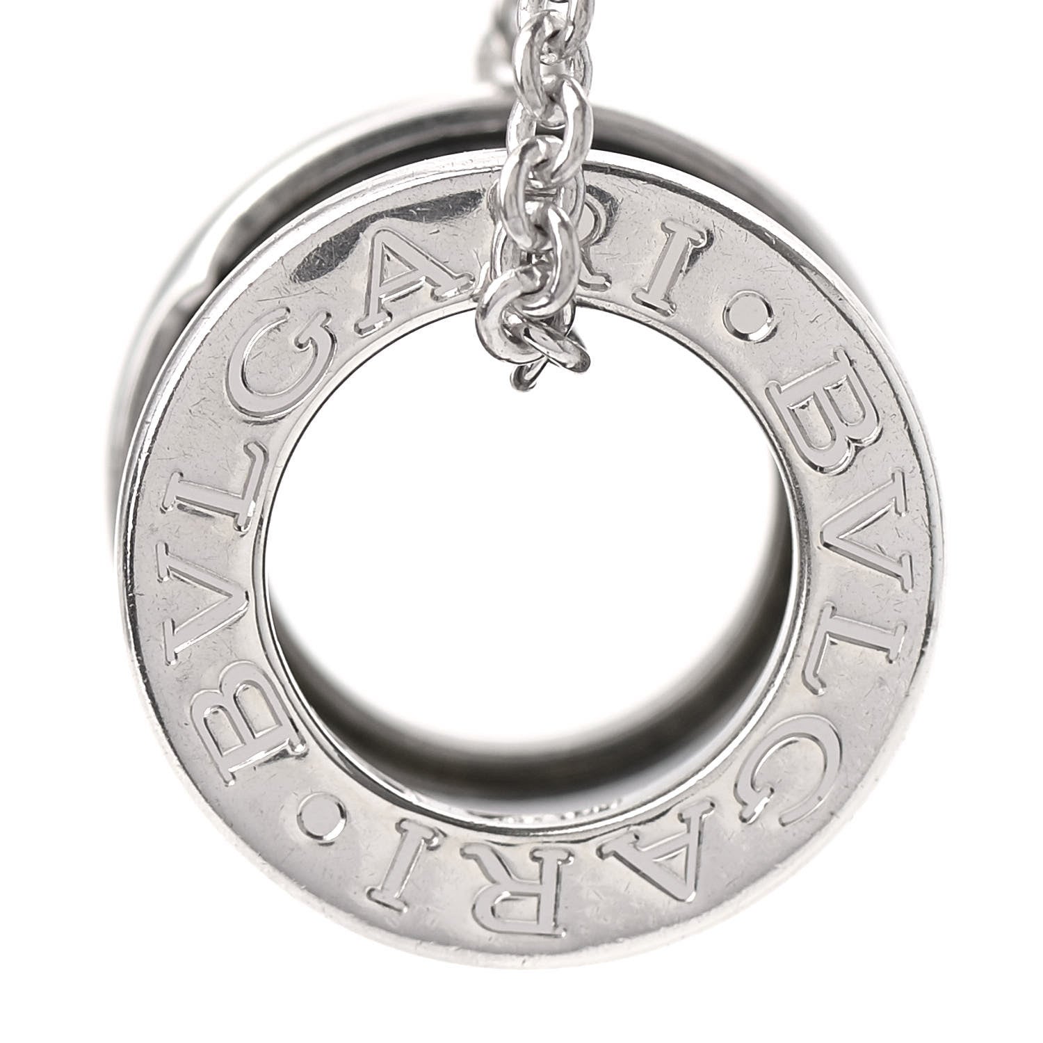 Bulgari Sterling Silver Ceramic Save The Children Pendant Necklace 9 of 13
