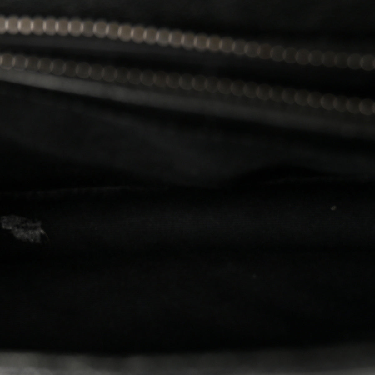Saint Laurent Sheepskin Matelasse Chevron Monogram Medium College Bag Black 5 of 10