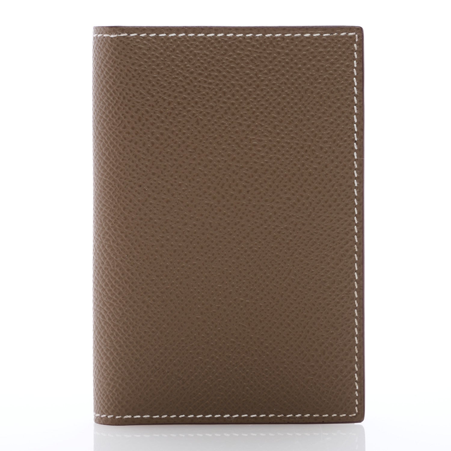 Hermes Epsom MC2 Euclide Card Holder Case Etoupe 3 of 7