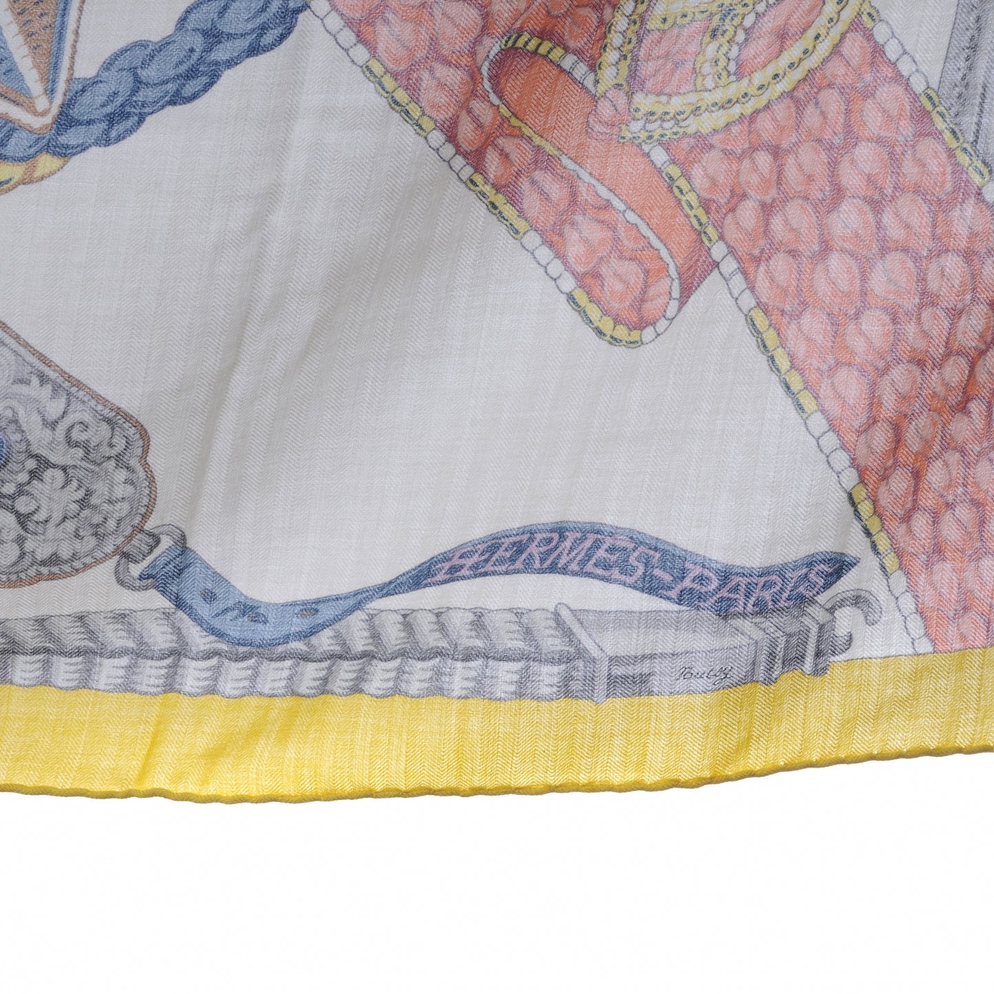 Cashmere Silk Ceintures et Liens Shawl 140